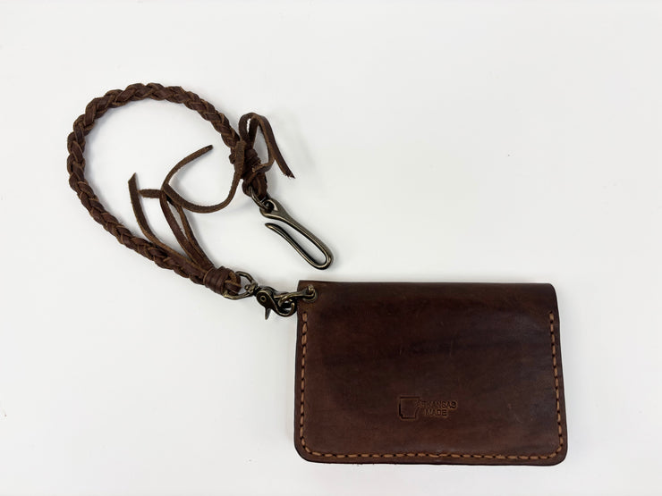 Lost Leather Wallet: Weekender with Braid-ESSE Purse Museum & Store