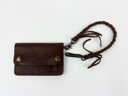 Lost Leather Wallet: Weekender with Braid-ESSE Purse Museum & Store