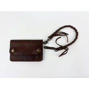 Lost Leather Wallet: Weekender with Braid-ESSE Purse Museum & Store
