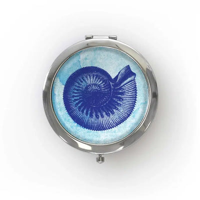 Lucy Lu Compact Mirror: Ocean Shell-ESSE Purse Museum & Store