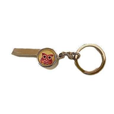 Lucy Lu Whistle Keyring: Owl-ESSE Purse Museum & Store