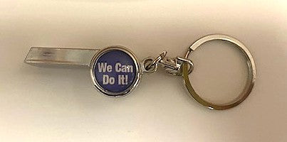 Lucy Lu Whistle Keyring: Rosie the Riveter-ESSE Purse Museum & Store