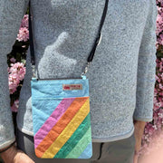 Malia Designs Phone Bag: Rainbow Stripes-ESSE Purse Museum & Store