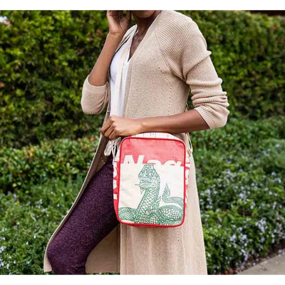 Malia Designs Bag: Serpent Crossbody-ESSE Purse Museum & Store