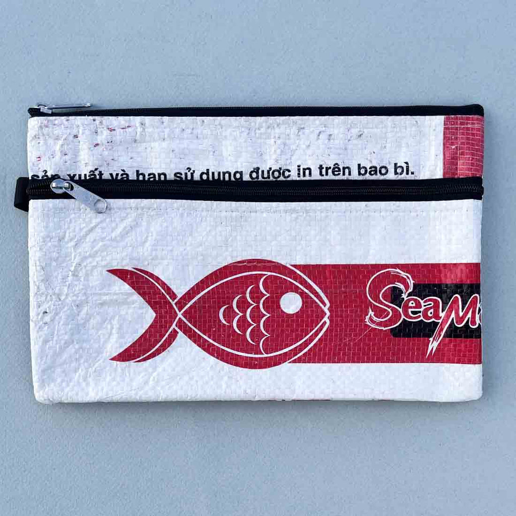 Malia Designs Pouch: Double Zip Multi Purpose-ESSE Purse Museum & Store