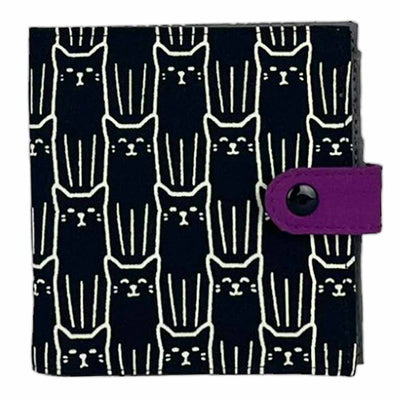 Malia Designs Wallet: Canvas Cats-ESSE Purse Museum & Store
