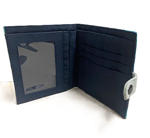 Malia Designs Wallet: Canvas Dog Print-ESSE Purse Museum & Store