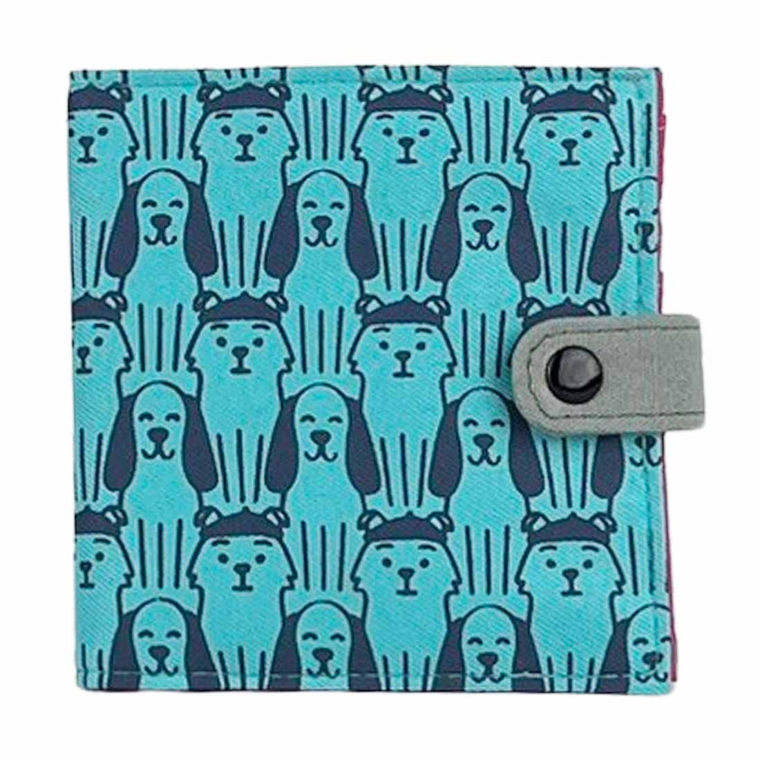 Malia Designs Wallet: Canvas Dog Print