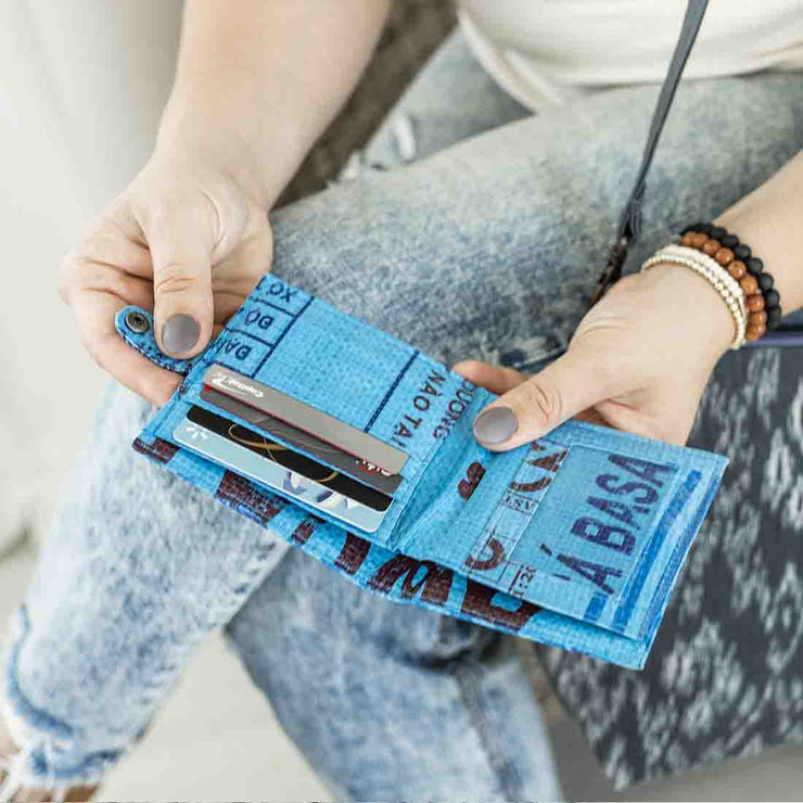 Malia Designs Wallet: Slim Feed Bag-ESSE Purse Museum & Store