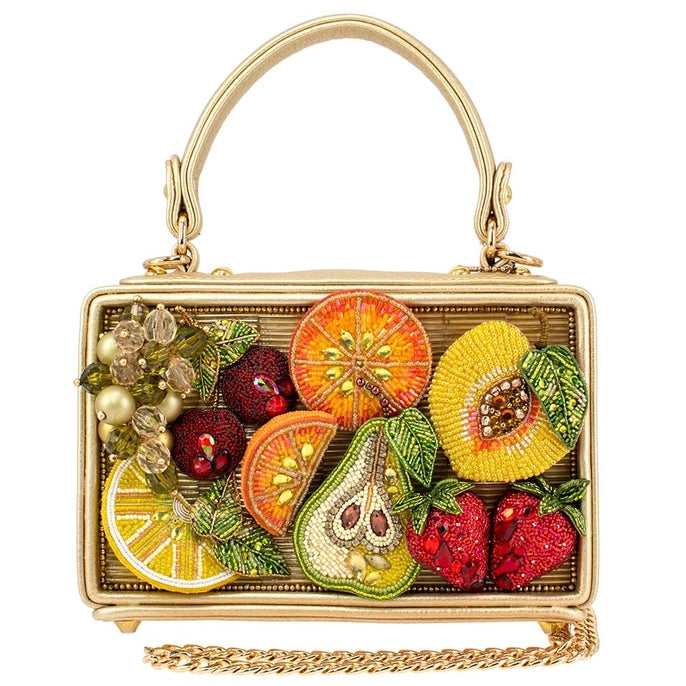 Mary Frances Bag: Fruit Mix Top Handle-ESSE Purse Museum & Store