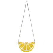 Mary Frances Bag: Tart Beaded Lemon Crossbody-ESSE Purse Museum & Store