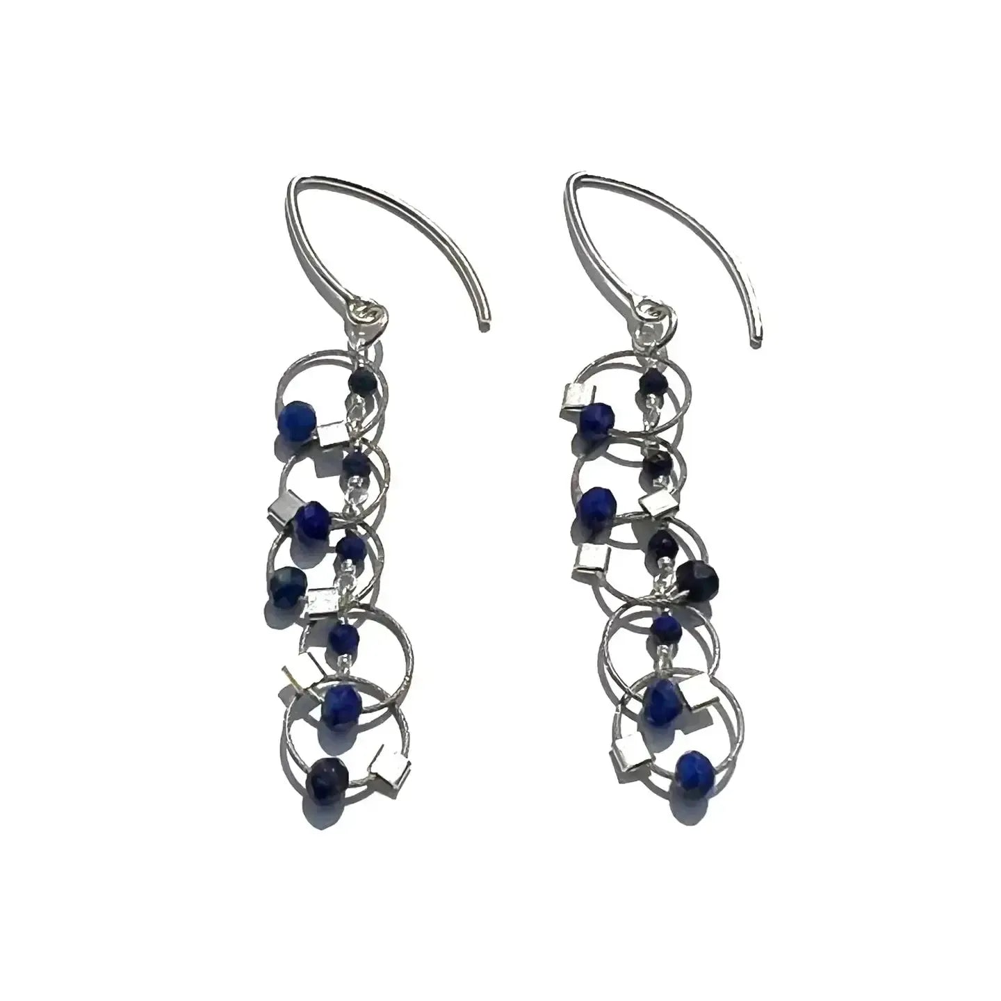 Meghan Patrice Riley Dangles: Spinel+Quartz Trilling Hook