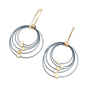 Meghan Patrice Riley Earrings: Graduated Circle Hook-ESSE Purse Museum & Store