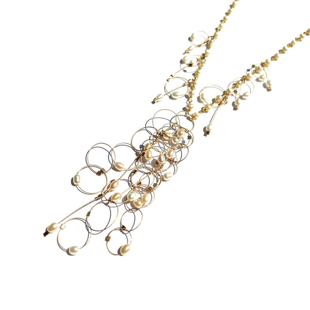 Patrice Riley Meghan Patrice Riley Necklace: Cascade Pendant – ESSE Purse Museum & Store