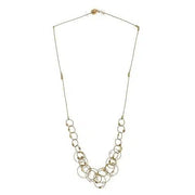 Meghan Patrice Riley Necklace: Mini Vertigo, Pearl & Gold-ESSE Purse Museum & Store