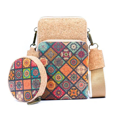 Meninas Bonitas Bag: Double Layer Phone Pouch-ESSE Purse Museum & Store