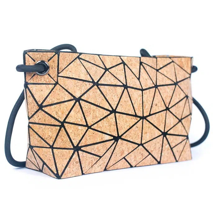 Meninas Bonitas Bag: Irregular Geometric Pattern Crossbody