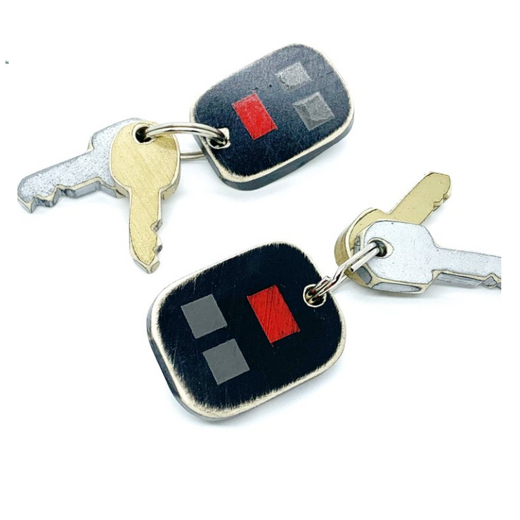 Morgan Hill Earrings: Key Fob-ESSE Purse Museum & Store