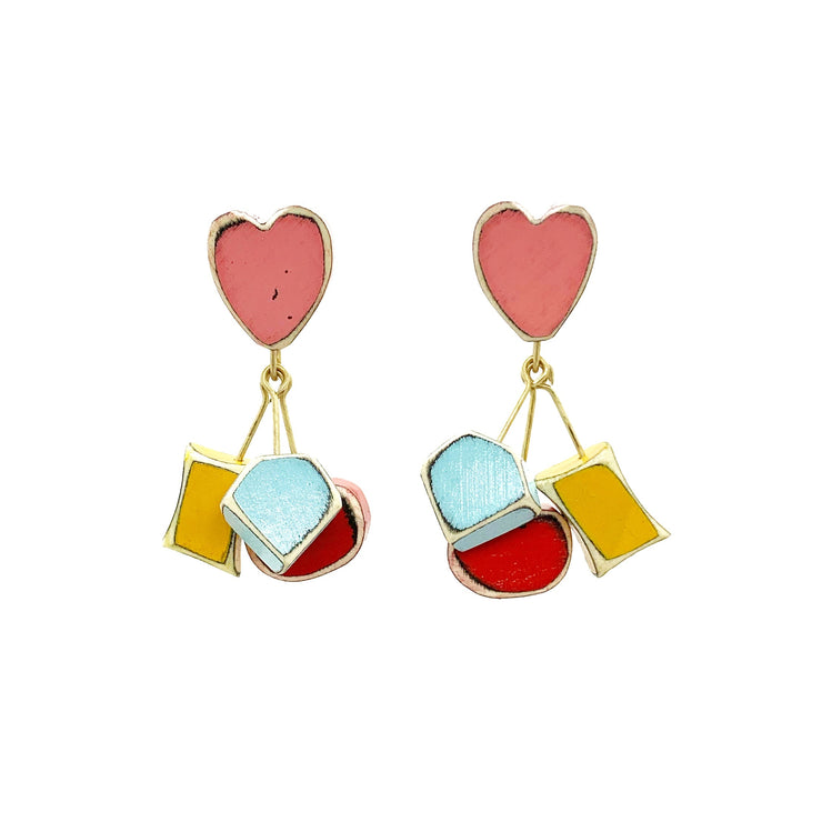 Morgan Hill Earrings: Lucky Night-ESSE Purse Museum & Store