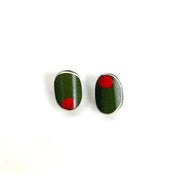 Morgan Hill Earrings: Olive-ESSE Purse Museum & Store