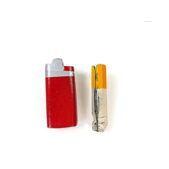 Morgan Hill Earrings: Smoke Break-ESSE Purse Museum & Store