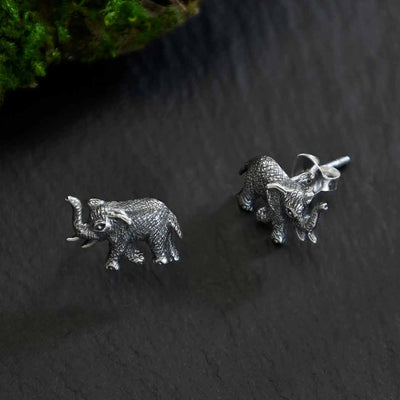 Nina Designs Earrings: Elephant Posts-ESSE Purse Museum & Store