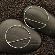 Nina Designs Earrings: Hoop Wire-ESSE Purse Museum & Store