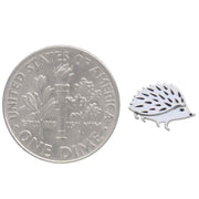 Nina Designs Earrings: Sterling Silver Hedgehog Post-ESSE Purse Museum & Store