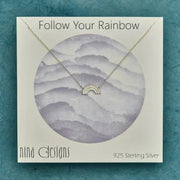 Nina Designs Necklace: Arch Rainbow (Follow Your Rainbow)-ESSE Purse Museum & Store
