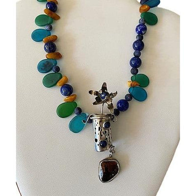 Pecan Tree Pottery Necklace: The Flower Vase-ESSE Purse Museum & Store