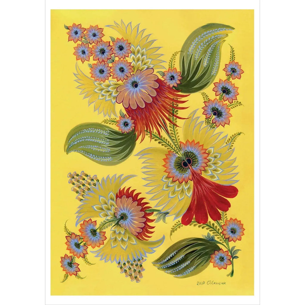 Pomegranate Birthday Card: Olena Skytsiuk, Bright Moment-ESSE Purse Museum & Store