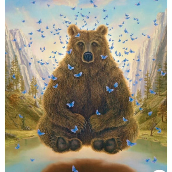 Pomegranate Birthday Card: Robert Bissell, The Guru-ESSE Purse Museum & Store