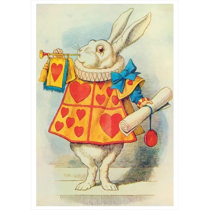 Pomegranate Birthday Card: Sir John Tenniel, The White Rabbit-ESSE Purse Museum & Store