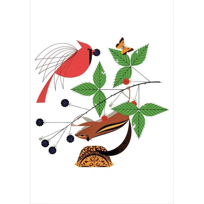 Pomegranate Card: Charley Harper, A Good World-ESSE Purse Museum & Store