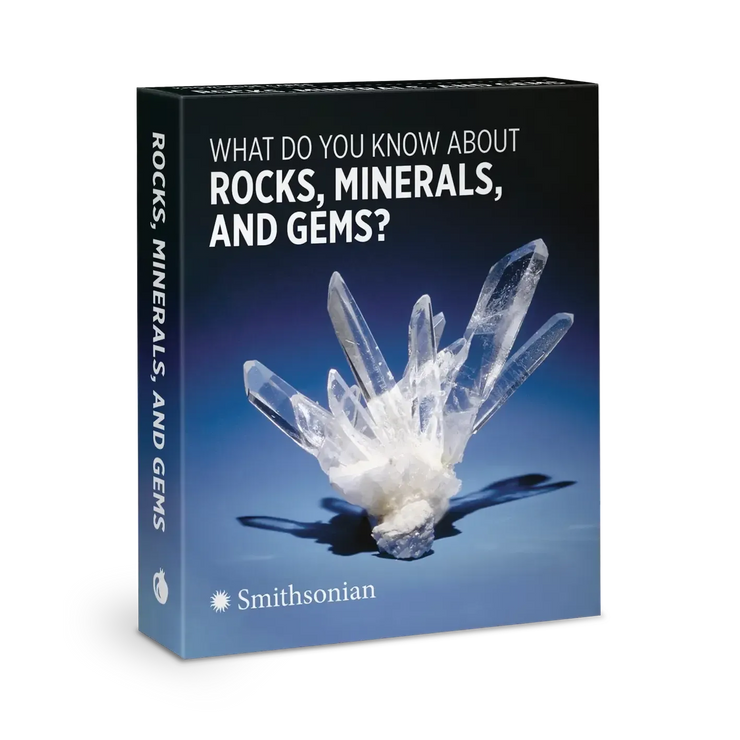 Pomegranate Knowledge Cards: What Do You Know About Rocks, Minerals, and Gems-ESSE Purse Museum & Store