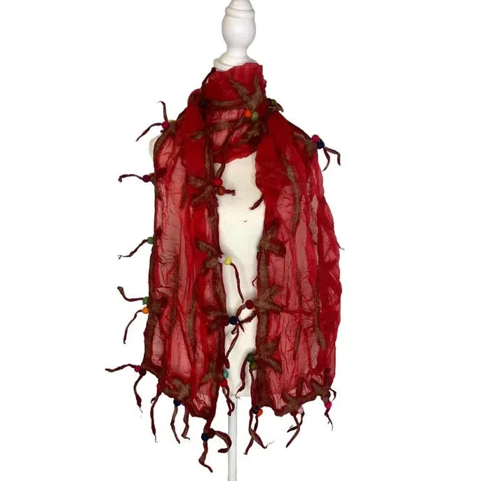 Pomegranate Moon Scarf: Fun & Funky-ESSE Purse Museum & Store