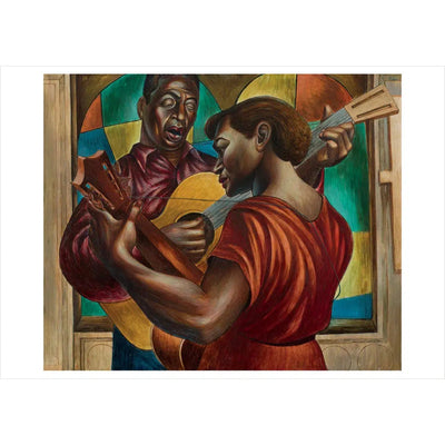 Pomegranate Note Card: Charles White, Gospel Singers-ESSE Purse Museum & Store