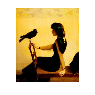 Pomegranate Note Card: Harry W. Watrous, The Chatterers-ESSE Purse Museum & Store