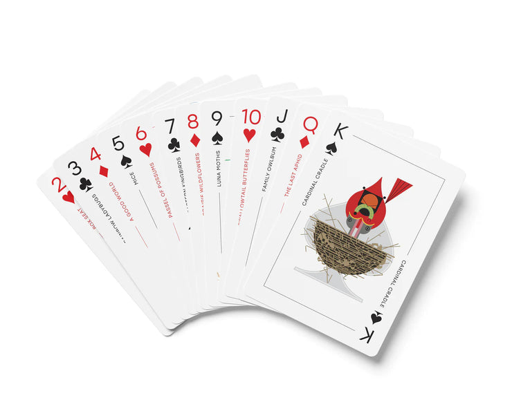 Pomegranate Playing Cards: Charley Harper-ESSE Purse Museum & Store