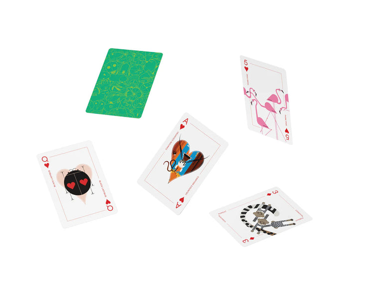 Pomegranate Playing Cards: Charley Harper-ESSE Purse Museum & Store