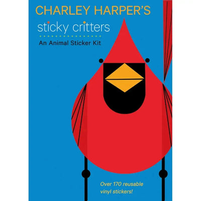 Pomegranate Sticker Kit: Charley Harper's Sticky Critters-ESSE Purse Museum & Store