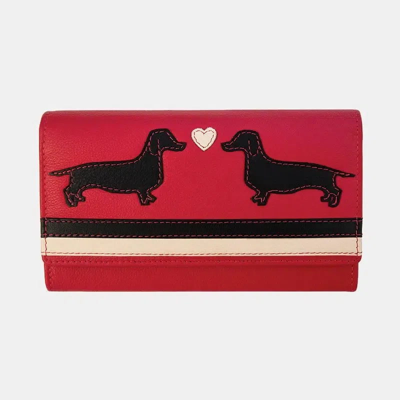 Primehide Wallet: Red Dog Matinee