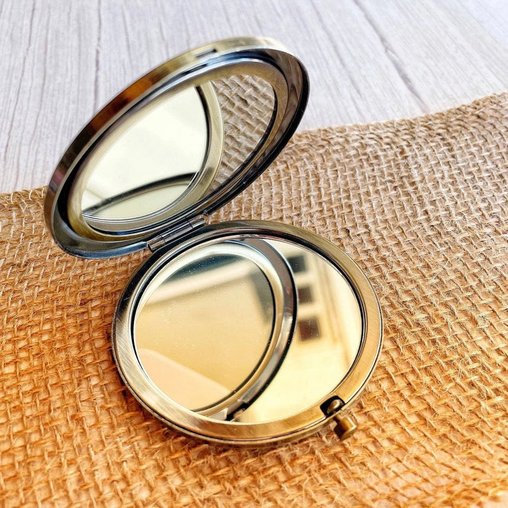 Quince Fables: Compact Mirror Scarlett-ESSE Purse Museum & Store