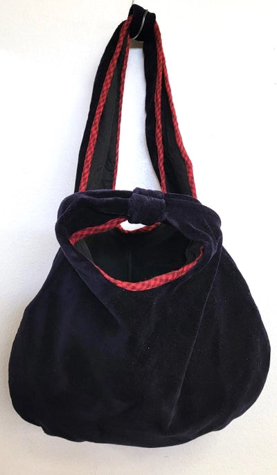 Ricki Designs Bag: Japanese Velvet Knot-ESSE Purse Museum & Store