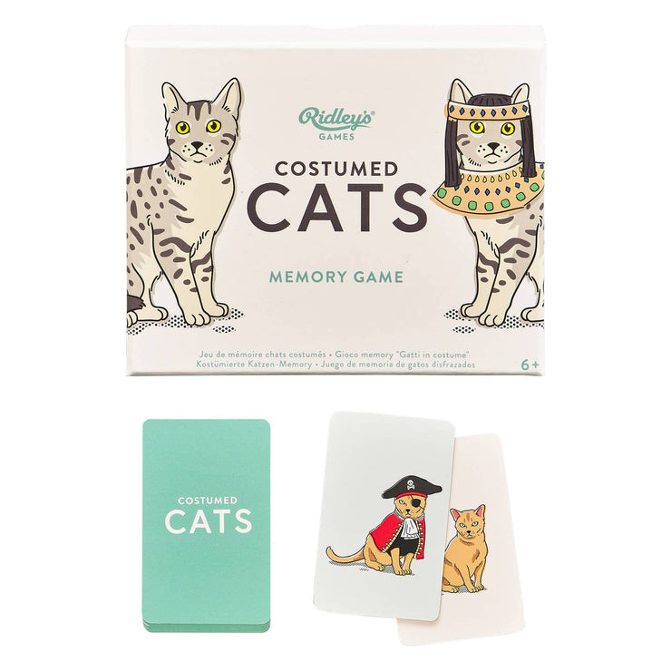 Ridley's Games: Costumed Cats Memory Game-ESSE Purse Museum & Store