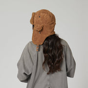 San Diego Hat Co. Hat: Faux Suede Trapper-ESSE Purse Museum & Store