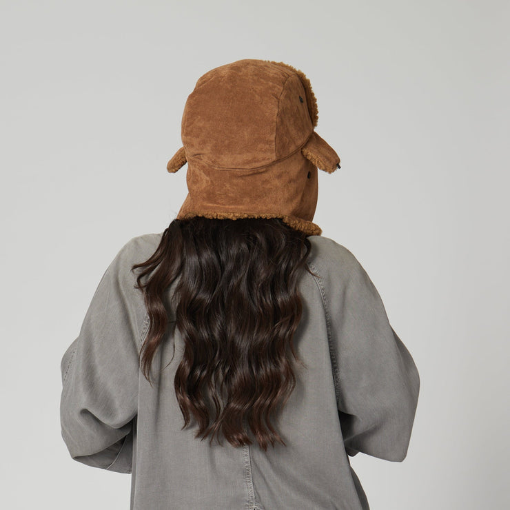 San Diego Hat Co. Hat: Faux Suede Trapper-ESSE Purse Museum & Store