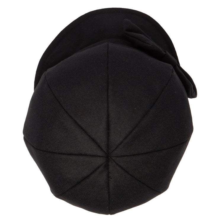 San Diego Hat Co. Hat: Womens Wool Cap with Bow-ESSE Purse Museum & Store