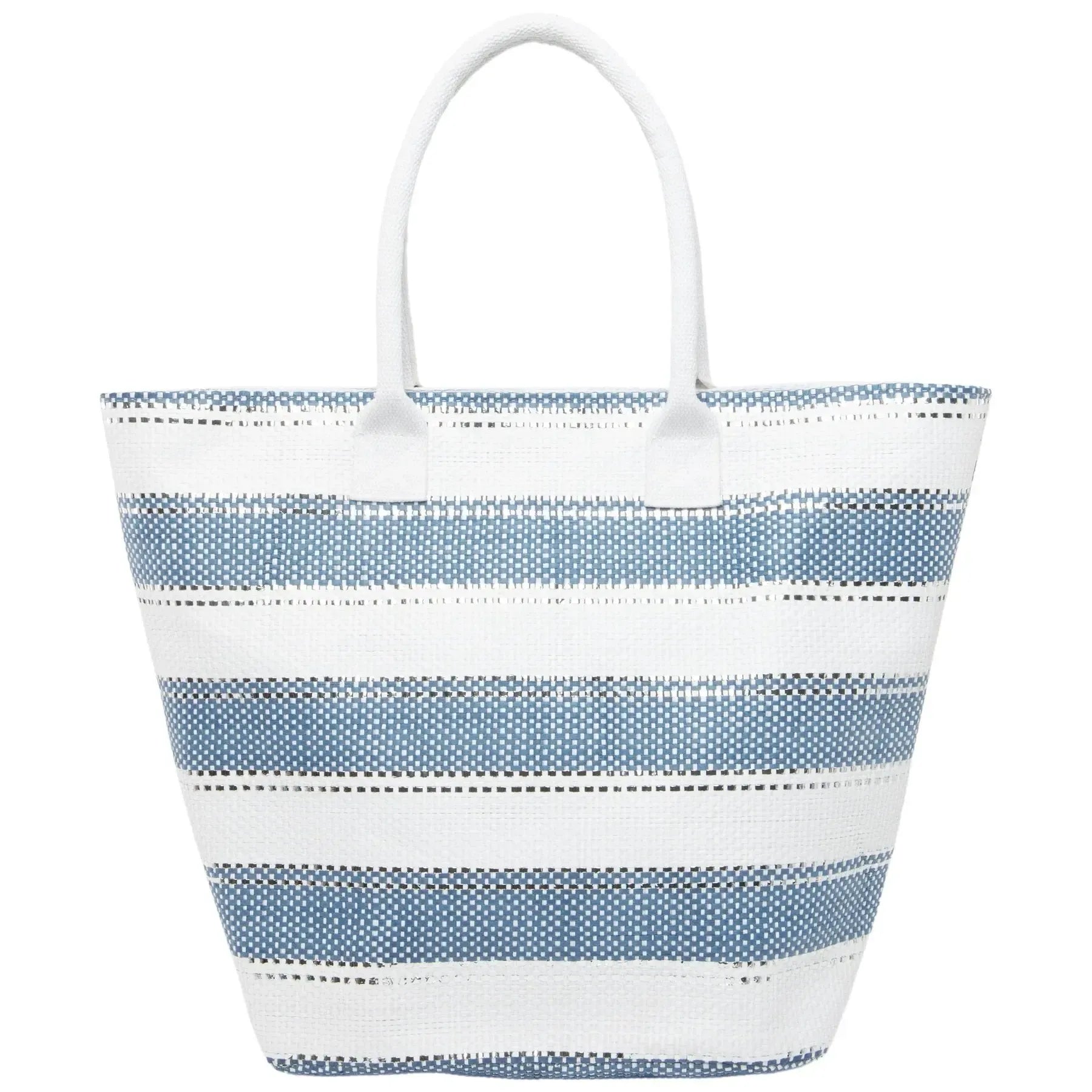 San Diego Hat Co. Tote: Catarina Nautical Stripes