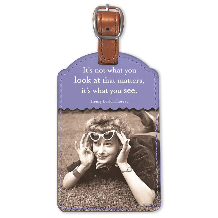 Shannon Martin Luggage Tag-ESSE Purse Museum & Store